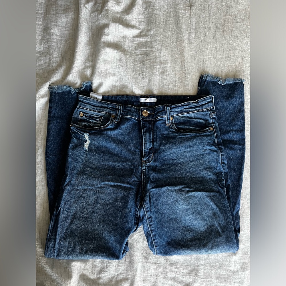 STS Cropped Blue Jean